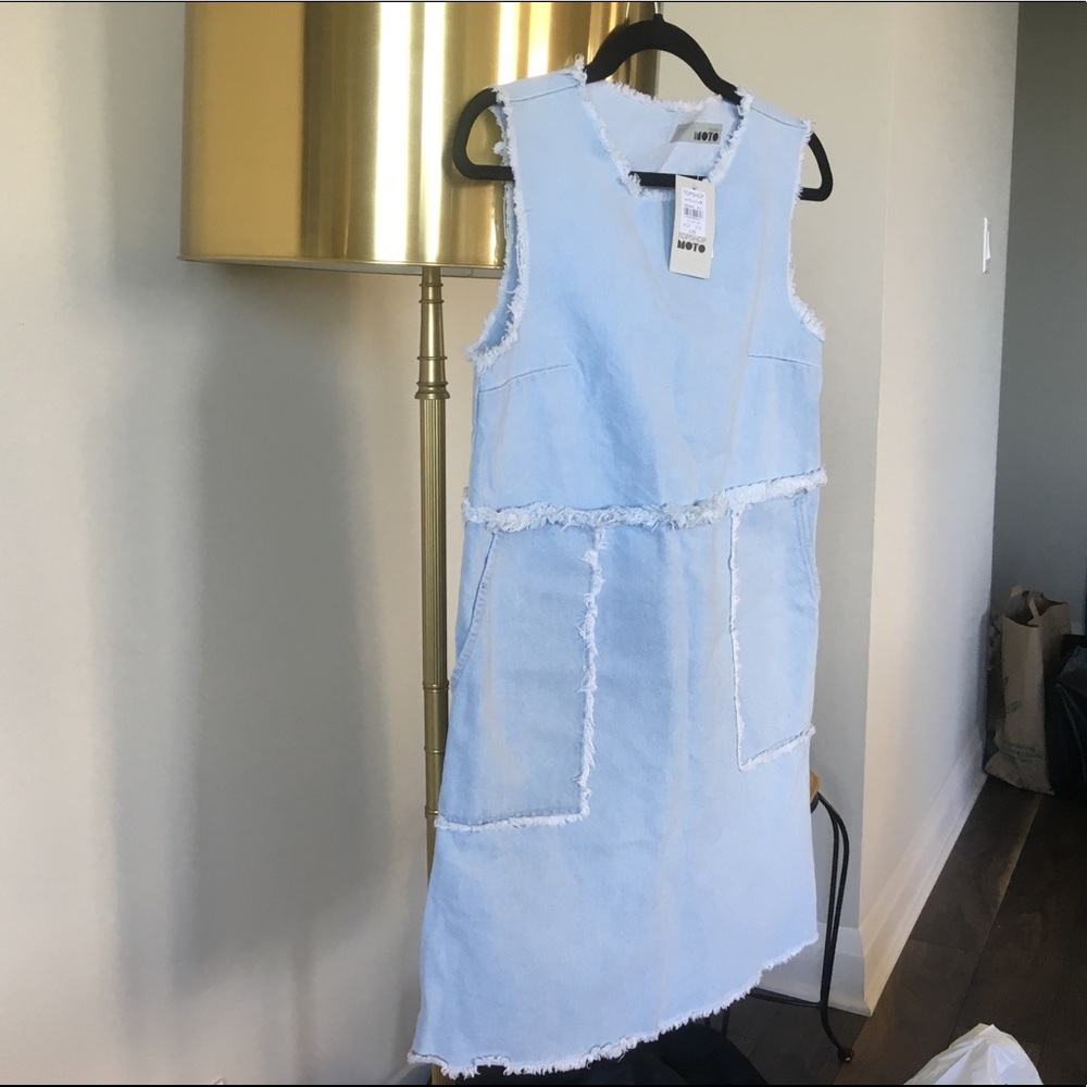 Topshop MOTO denim dress